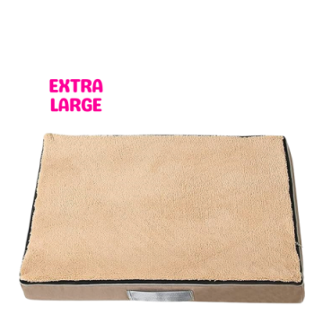 Lavish Pets Memory Foam Bed Beige (XL)